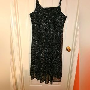 Torrid Animal Print Mesh Dress